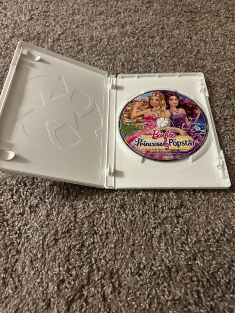 Barbie The Princess & The Popstar DVD - Pink image 3